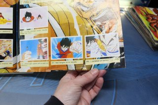 Álbum de cromos: Dragon Ball Z – Bola de Drac. Panini, 1984.