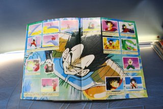 Álbum de cromos: Dragon Ball Z – Bola de Drac. Panini, 1984.