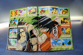 Álbum de cromos: Dragon Ball Z – Bola de Drac. Panini, 1984.