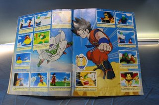 Álbum de cromos: Dragon Ball Z – Bola de Drac. Panini, 1984.