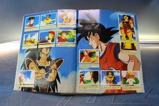 Álbum de cromos: Dragon Ball Z – Bola de Drac. Panini, 1984.