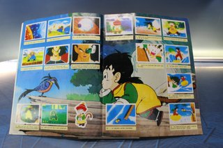 Álbum de cromos: Dragon Ball Z – Bola de Drac. Panini, 1984.