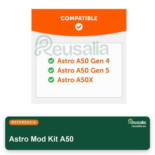 WC Mod Kit almohadillas y diadema Astro A50