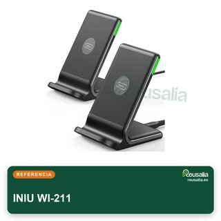 INIU cargador inalámbrico rápido inteligente 15W