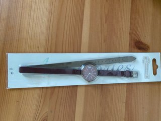 Reloj Stradivarius Marrón y Dorado Mujer