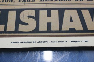 03. Cartel Corrida de Toros Zaragoza 1979.
