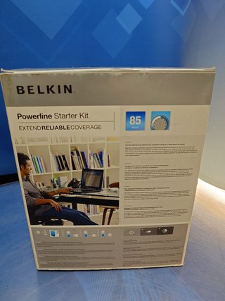 Adaptador cobertura BELKIN Powerline Starter Kit
