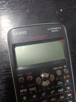 Calculadora Casio Blanca
