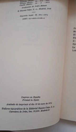 Lote 7 libros colección Austral