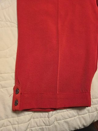 Pantalón Pirata Mujer Talla XL Rojo