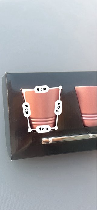 Set 2 Vasos Té