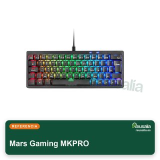Mars Gaming MKPRO teclado mecánico RGB