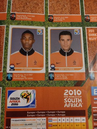Álbum Mundial 2010 Incompleto