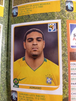 Álbum Mundial 2010 Incompleto
