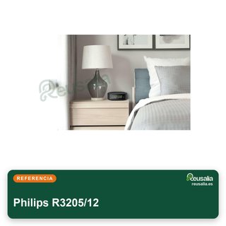Philips R3205/12 radiodespertador digital alarma