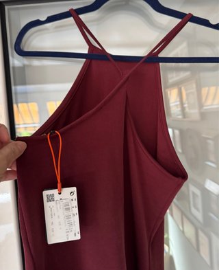 Vestido Superdry Burdeos