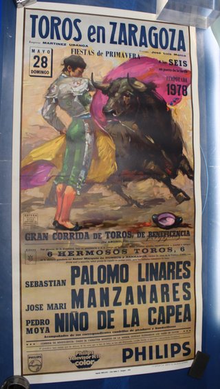 13. Cartel Corrida de Toros Zaragoza 1978.
