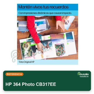 HP 364 Photo CB317EE cartucho tinta negro