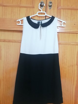 Vestido con cuello Peter Pan