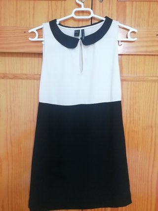 Vestido con cuello Peter Pan