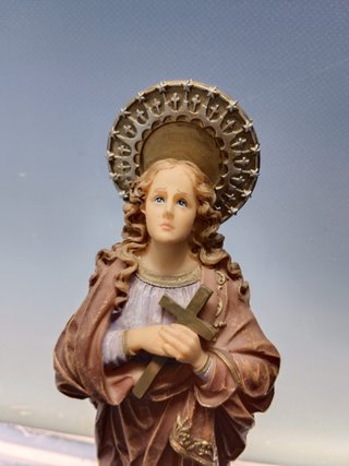 figura religiosa, SANTA MARIA MADALENA, FABRICANTE MARFINITES LF ( 25 CM aprox.)