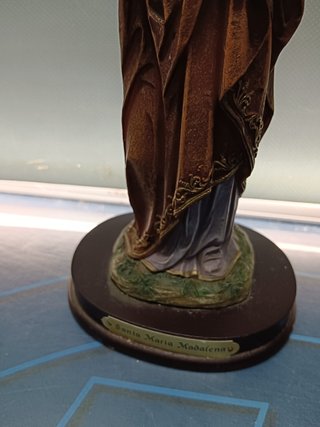 figura religiosa, SANTA MARIA MADALENA, FABRICANTE MARFINITES LF ( 25 CM aprox.)