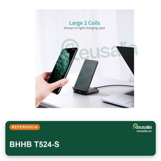 Cargador inalámbrico rápido 15W para iPhone