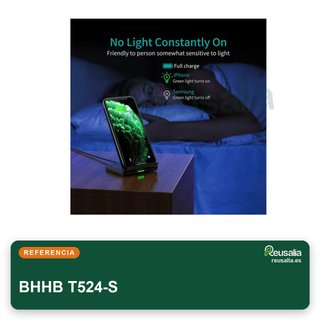 Cargador inalámbrico rápido 15W para iPhone
