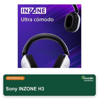 Sony INZONE H3 auriculares gaming sonido