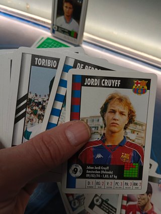Unas 100 cartas super gol. Años 90. Cards, futbol, marca.
