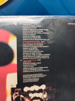 Disco U2 – The Fly 12", Single 1991