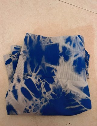 Pantalón corto deportivo tie-dye Talla M/L