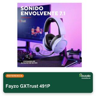 Fayzo GXTrust 491P Auriculares gaming inalámbricos