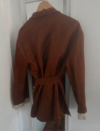 Chaqueta kimono Zara jacquard talla M