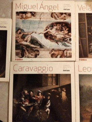 Lote 5 Libros Grandes Maestros Pintura Público
