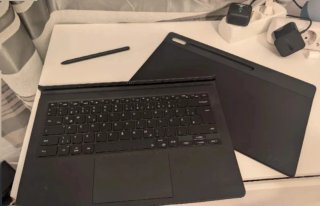 Samsung Galaxy Tab S8 Ultra 5G 256GB Negro c Tecla