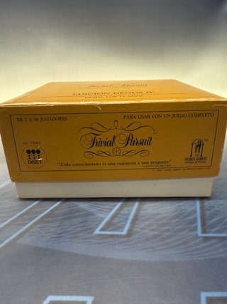 Juego de mesa Trivial Pursuit Genus II Edition