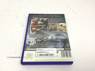 call of duty finest hour ps2