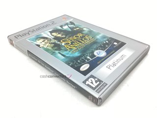 el senor de los anillos las dos torres ps2