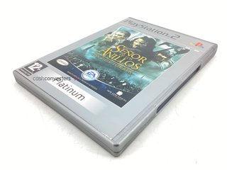 el senor de los anillos las dos torres ps2