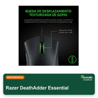 Razer DeathAdder Essential ratón gaming 6400 DPI