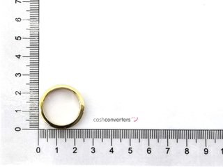alianza oro 18k con piedra con circonita