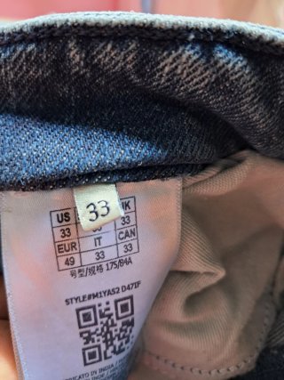 Pantalón vaquero Guess hombre azul talla 33