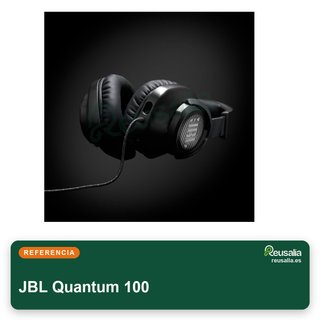 JBL Quantum 100 auriculares gamers micrófono