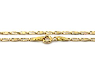 cadena oro 18k 25cm