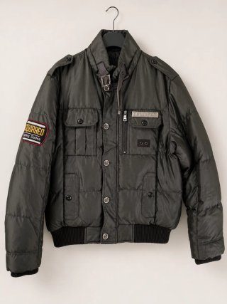 Chaqueta Bomber DSQUARED2 Negra Hombre