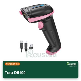 Tera lector inalámbrico código barras D5100