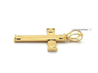 crucifijo oro 18k