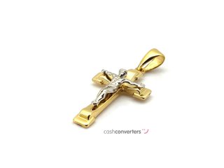 crucifijo oro 18k