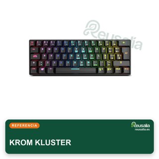 KROM KLUSTER teclado gaming mecánico RGB